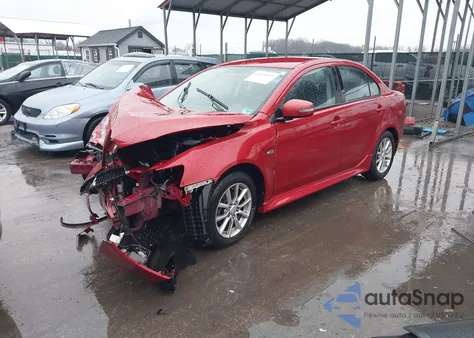 2016 Mitsubishi Lancer Es из США, поврежденный, VIN JA32V2FW9GU002736